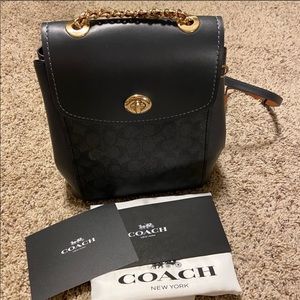 Coach parker backpack signature canvas